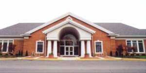 Jay County Public Library front entrance