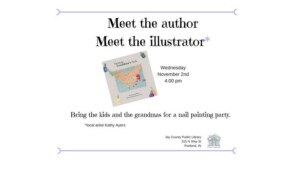 Meet the author and illustrator of Painting Grandma's Nails Wednesday November 2nd at 4:00 pm